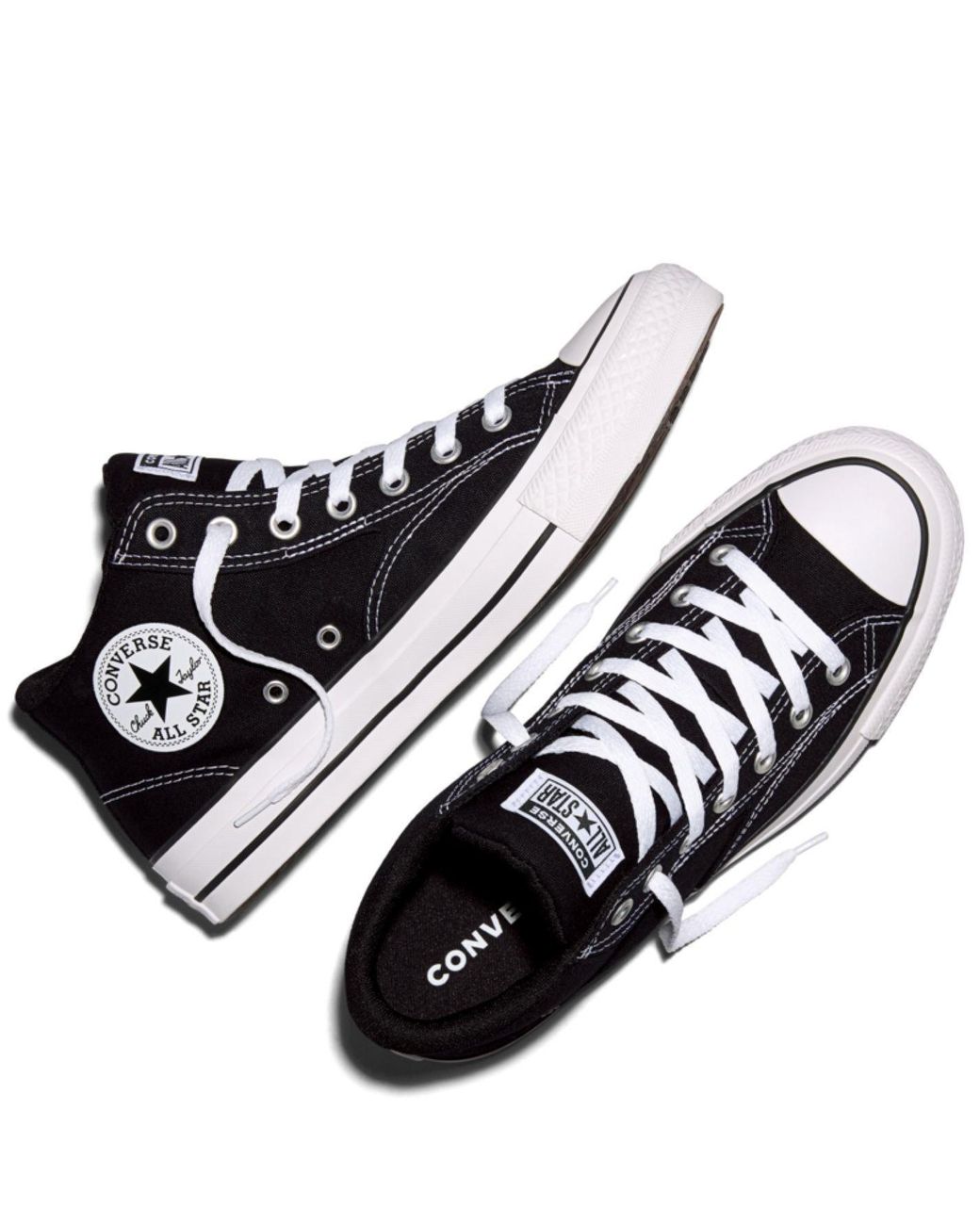 Converse White Canvas High-Top Trainers