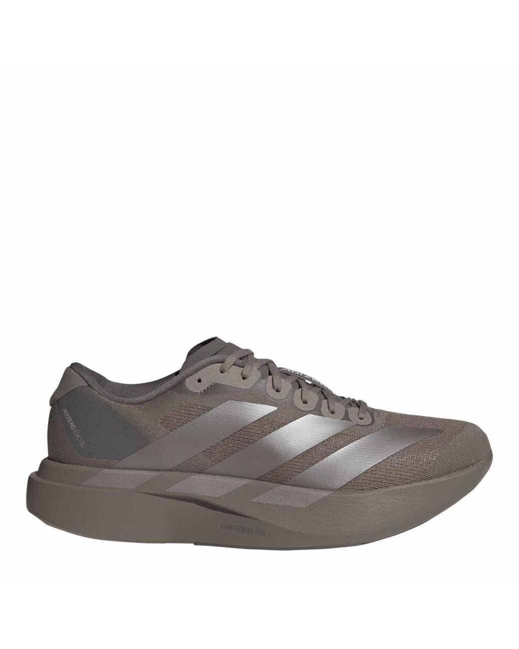 Adidas Gray Adizero Evo Sl Shoes for men