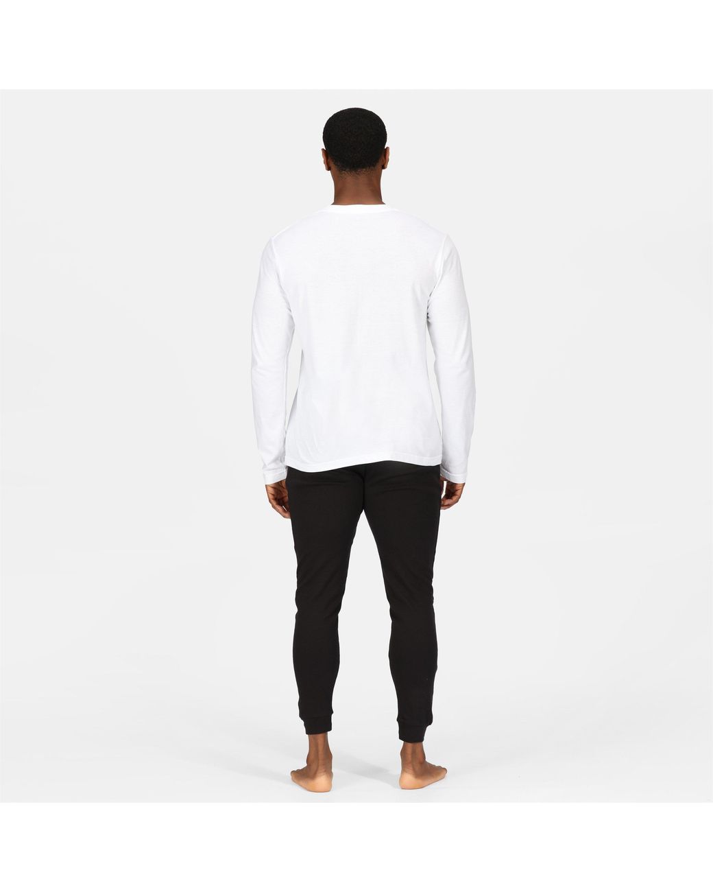 DKNY Black 3-Pack Long Sleeve T-Shirt Warriors for men