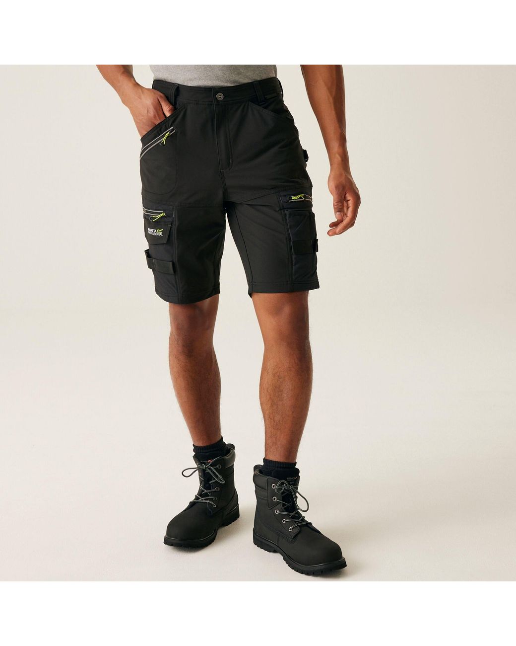 Regatta Brown Infiltrate Detachable Holster Shorts for men