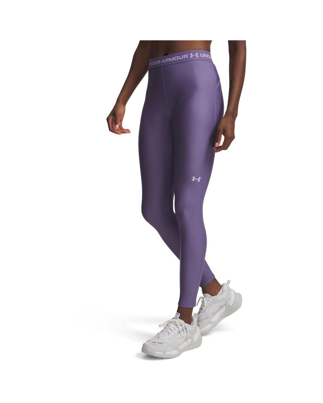 Under Armour Purple Heatgear Performance Gym Legging