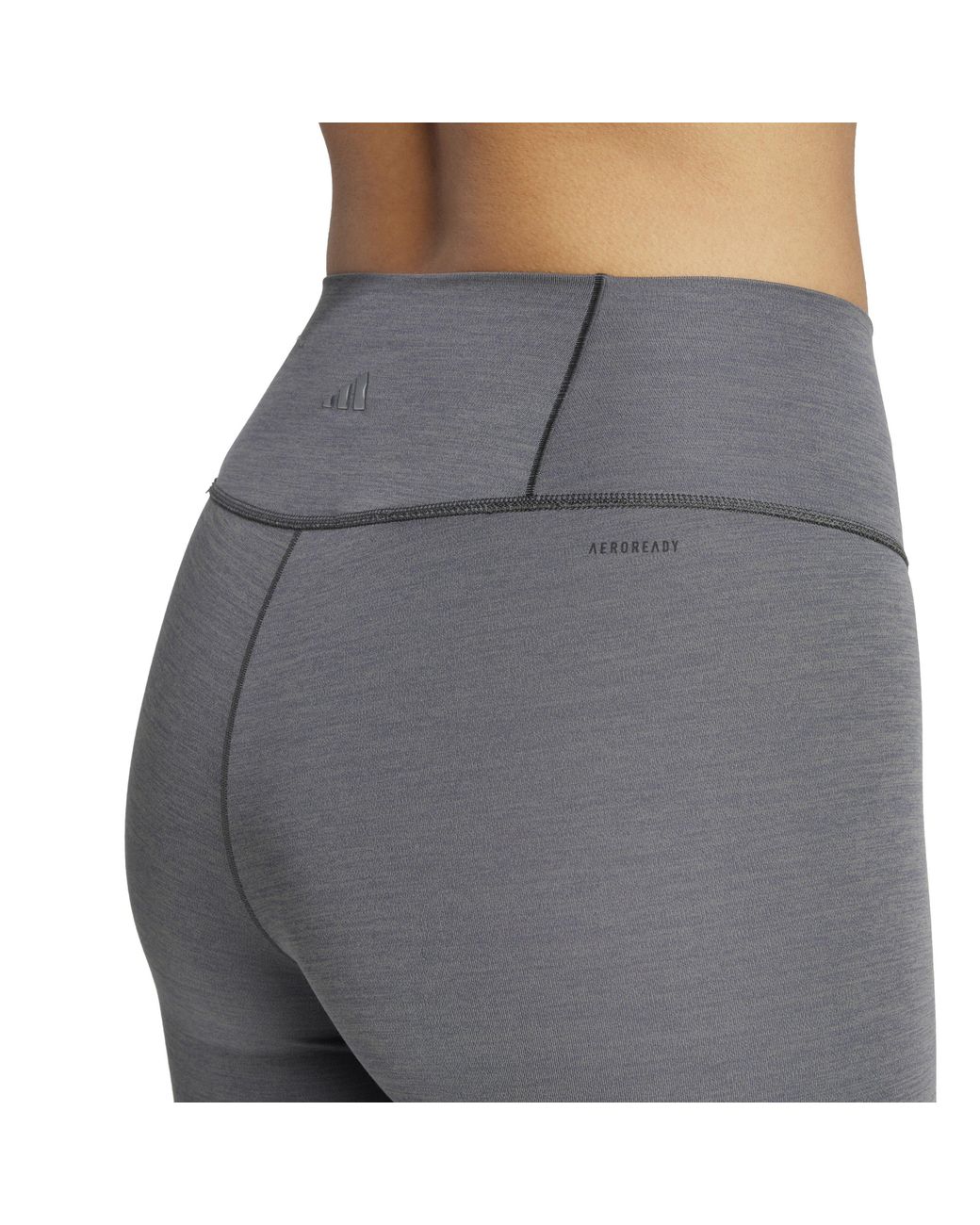 Adidas Gray All Me 7/8 Performance Gym Leggings