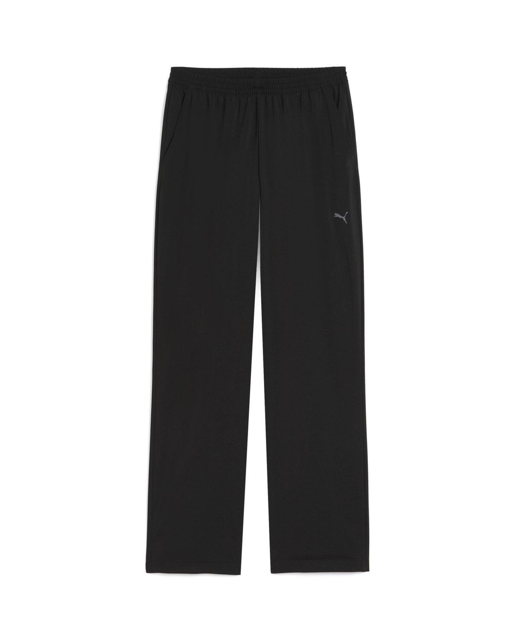 PUMA Black Fashion High Waisted Knitted Trousers