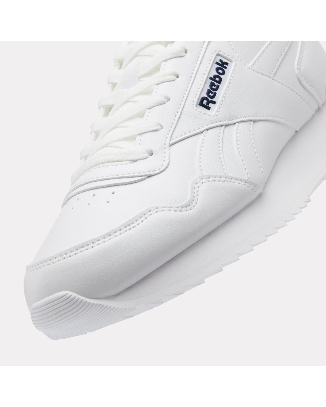 Reebok White Glide Ripple Clip Trainers for men