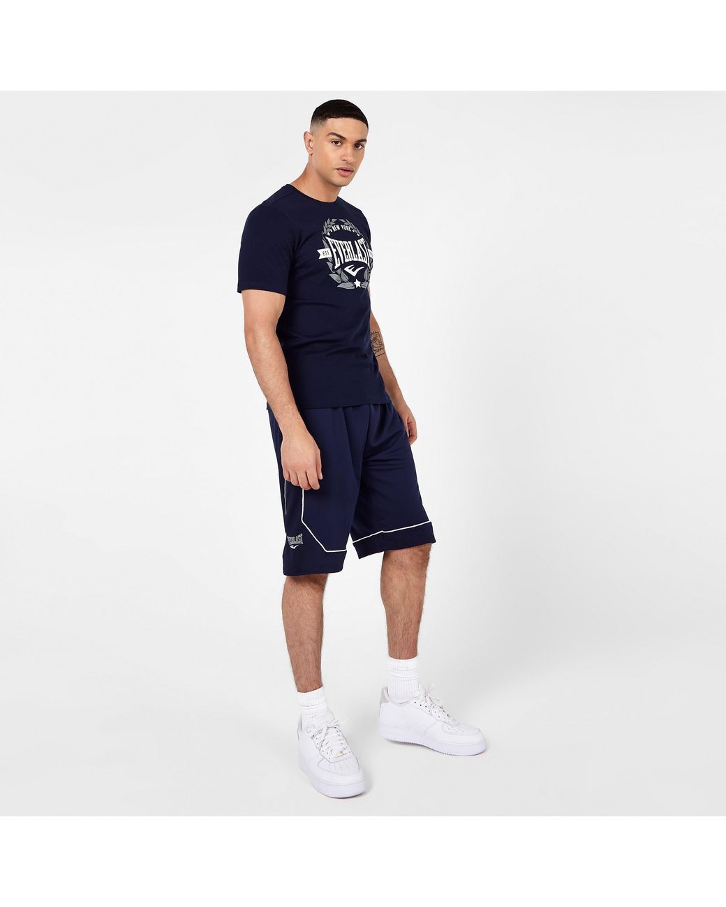 Everlast Blue Basketball Shorts for men