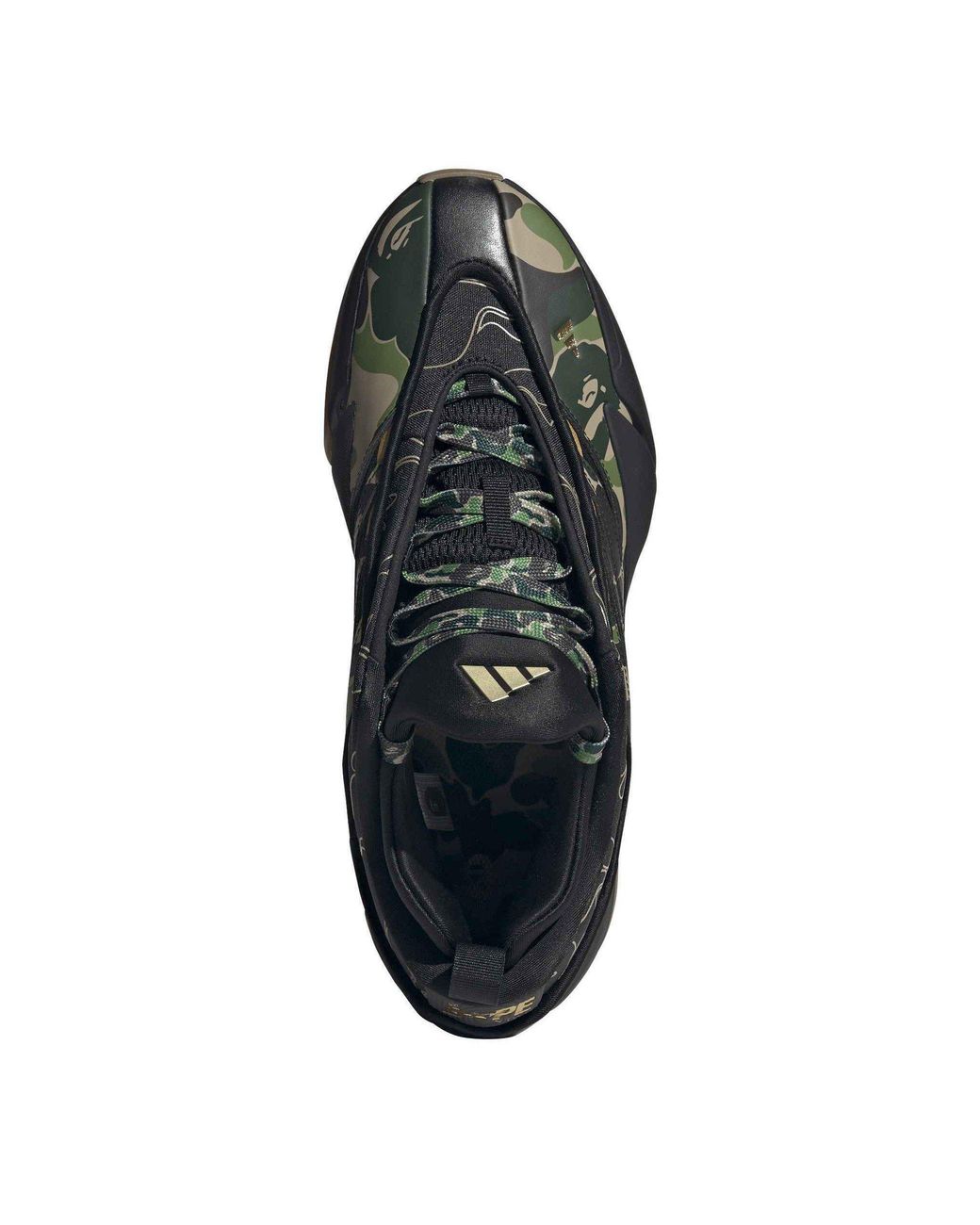 Adidas Originals Blue Bape X Adidas Dame 9 Trainers for men