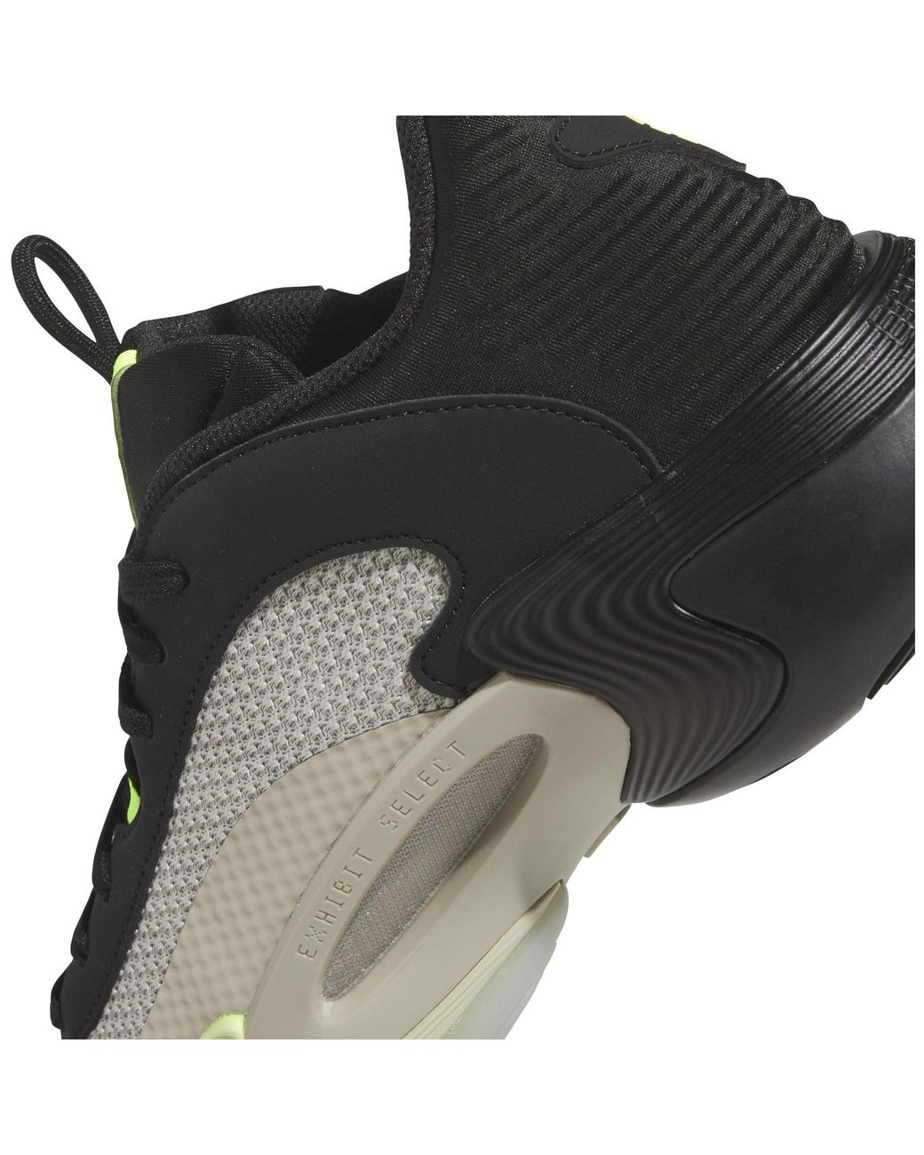 Adidas Green Exhibit Select Basketball Trainers