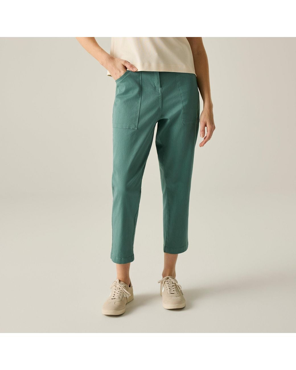 Regatta Green Shorebella Capri Trousers