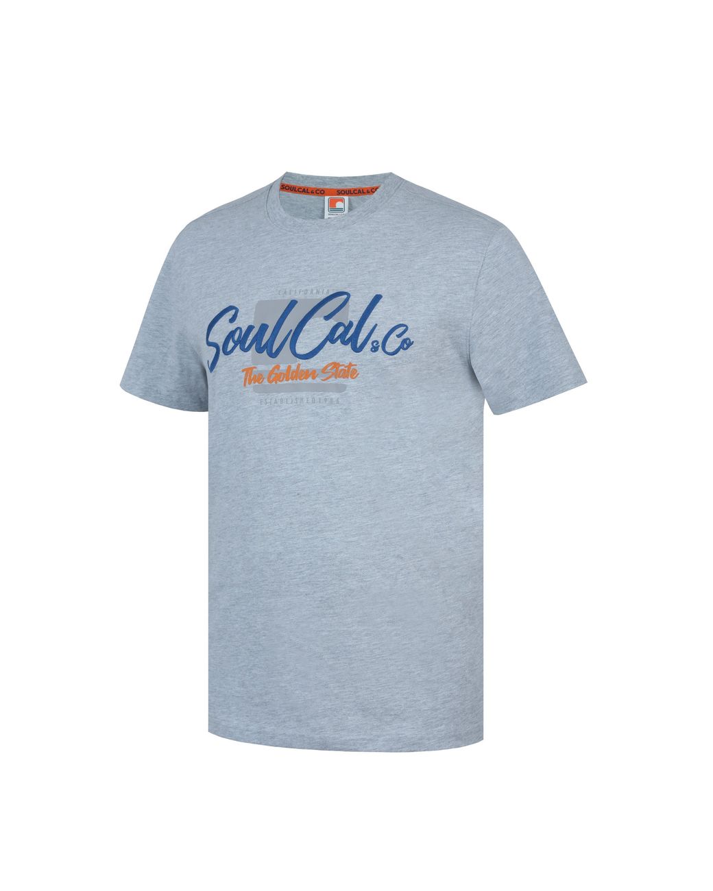 SoulCal & Co California Blue Graphic Print T-Shirt for men