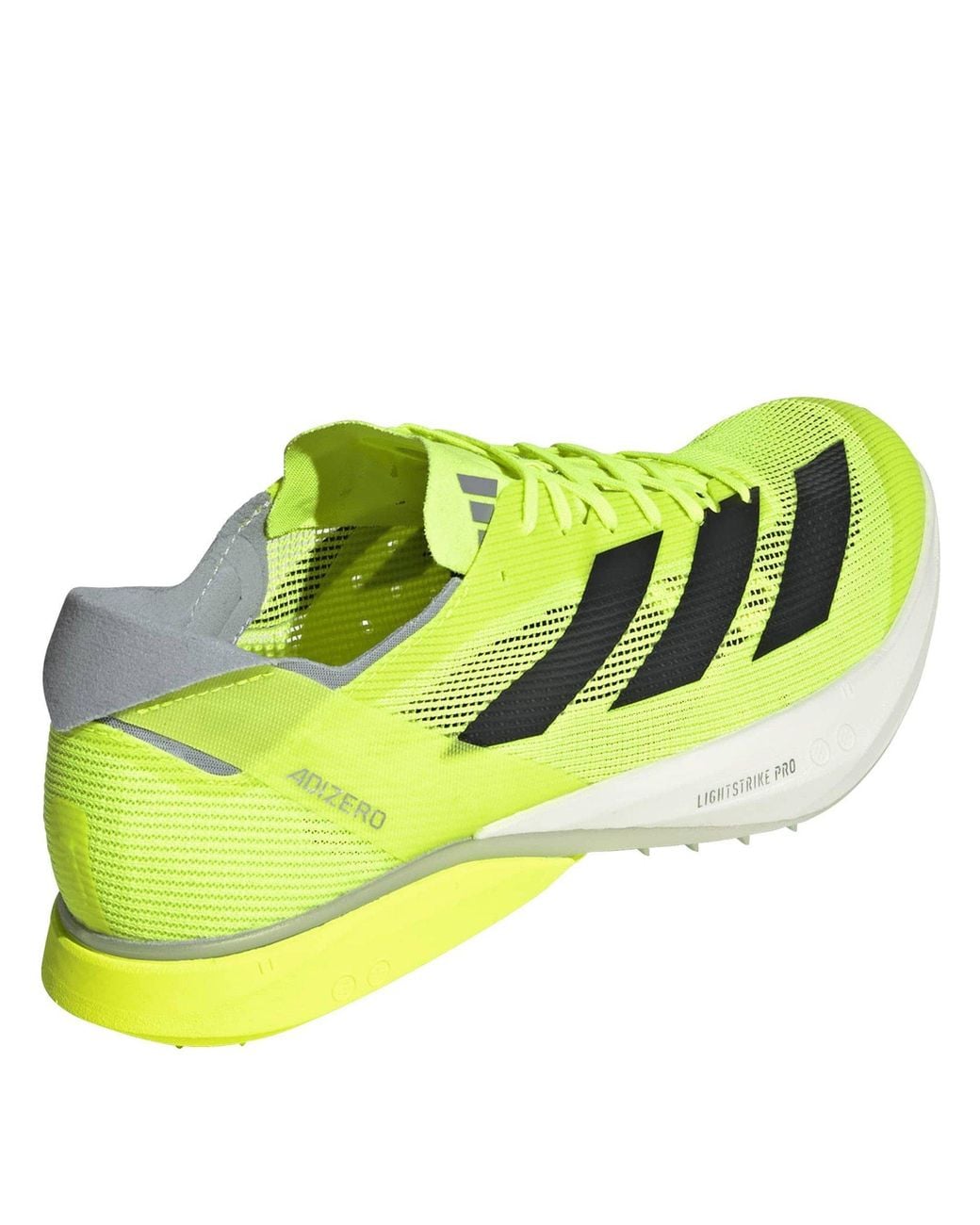 Adidas Yellow Adizero Avanti 99 Running Spikes
