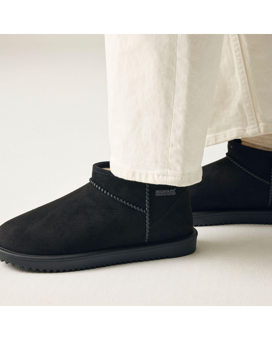 Regatta Black Risley Short Waterproof Boots