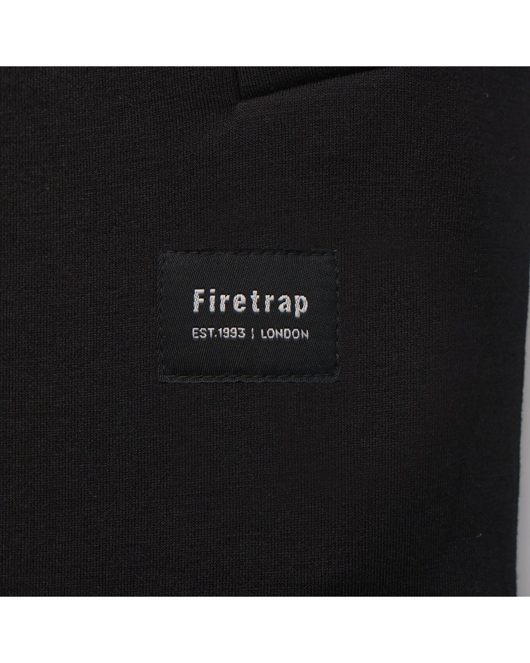 Firetrap Black Scuba Pant for men