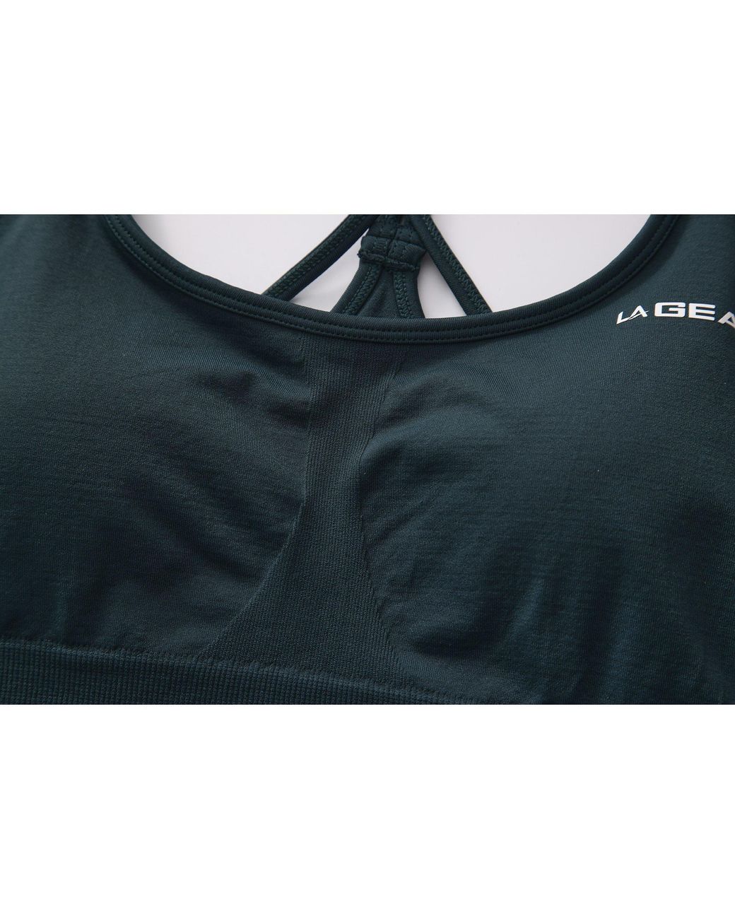 La Gear Blue Seamless Bra