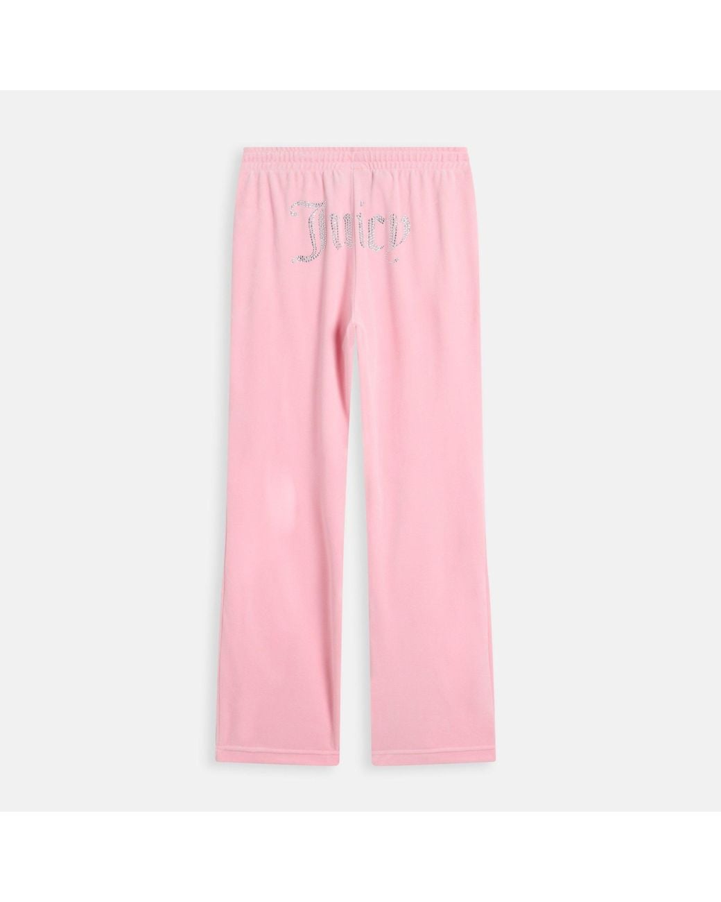 Juicy Couture Pink Tina Track Pant Velour Joggers