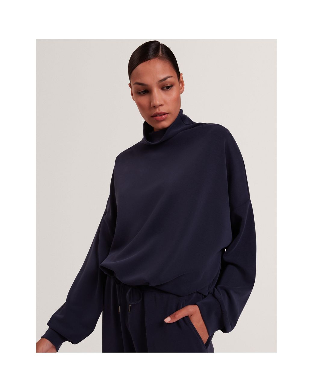 Ted Baker Blue Long Sleeve Blouse