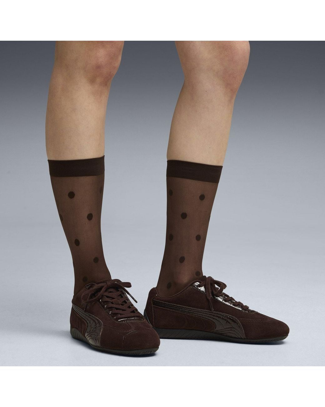 PUMA Brown Speedcat Croc Wns