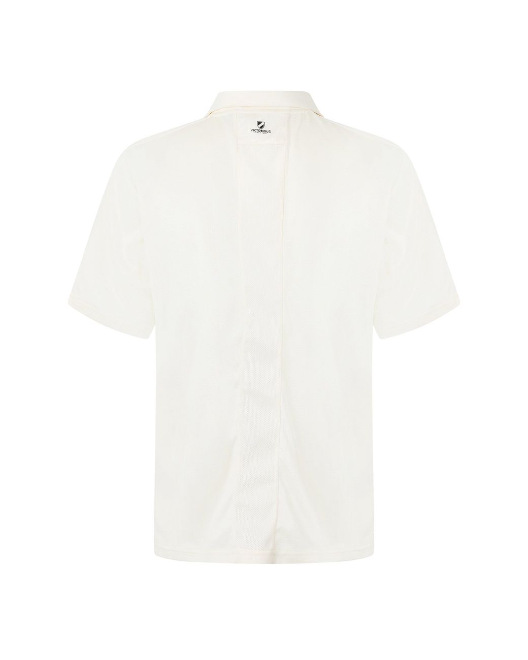 Slazenger 1881 White Polo Neck Short Sleeve Cricket Shirt for men