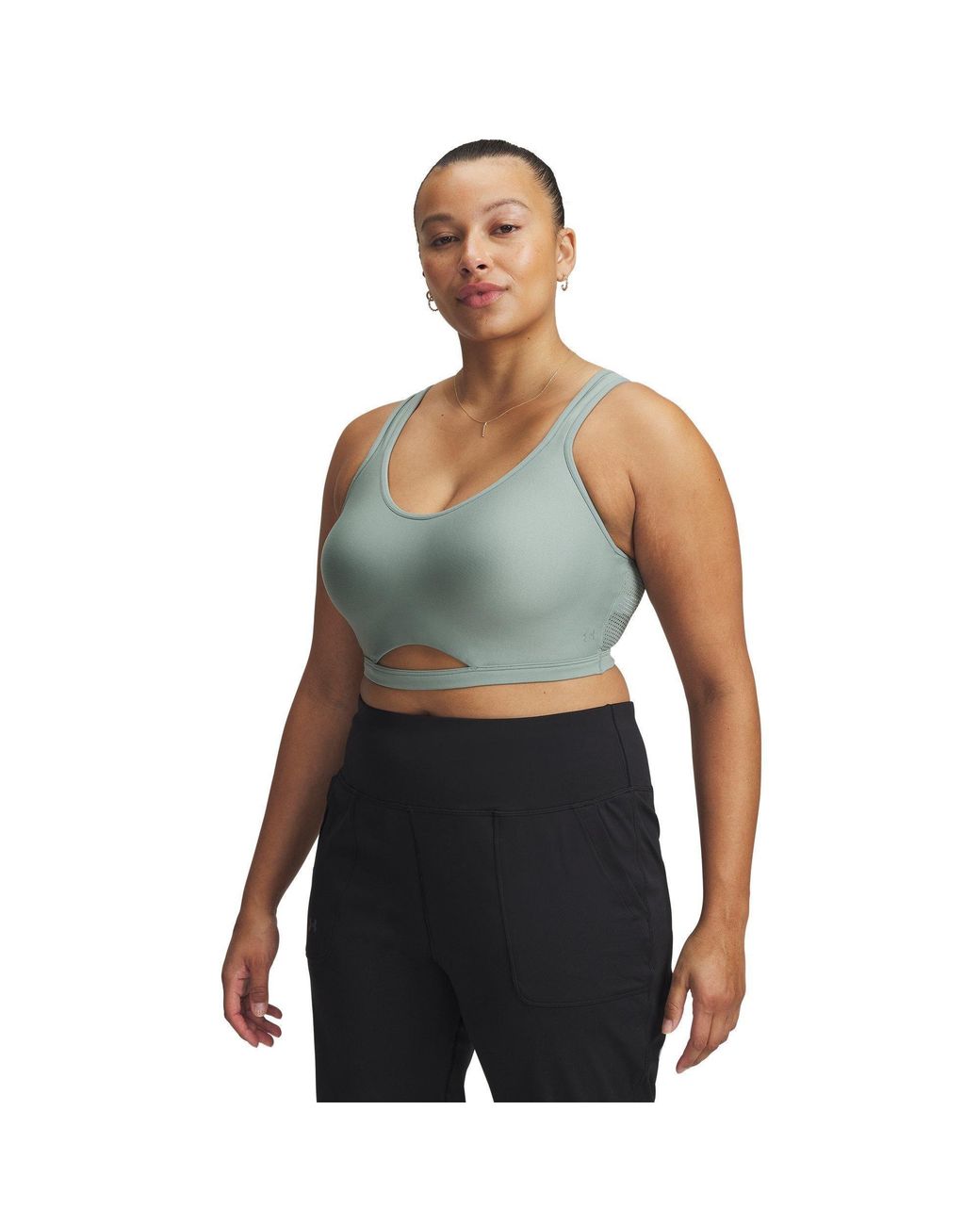 Under Armour White Infinity Low Impact Sports Bra