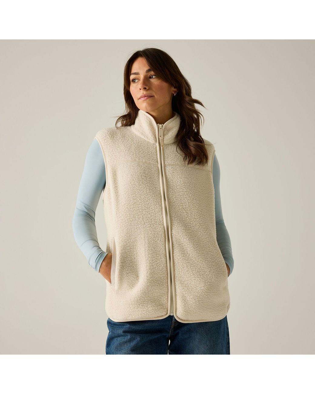 Regatta Blue Frankie Borg Fleece Bodywarmer