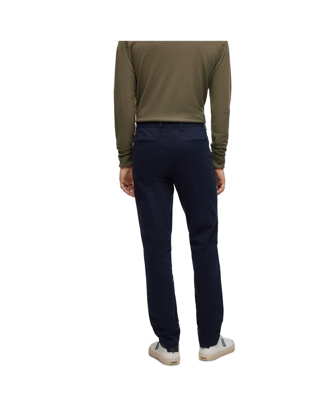Boss Blue Hbb Kaiton Slim-Fit Chinos for men