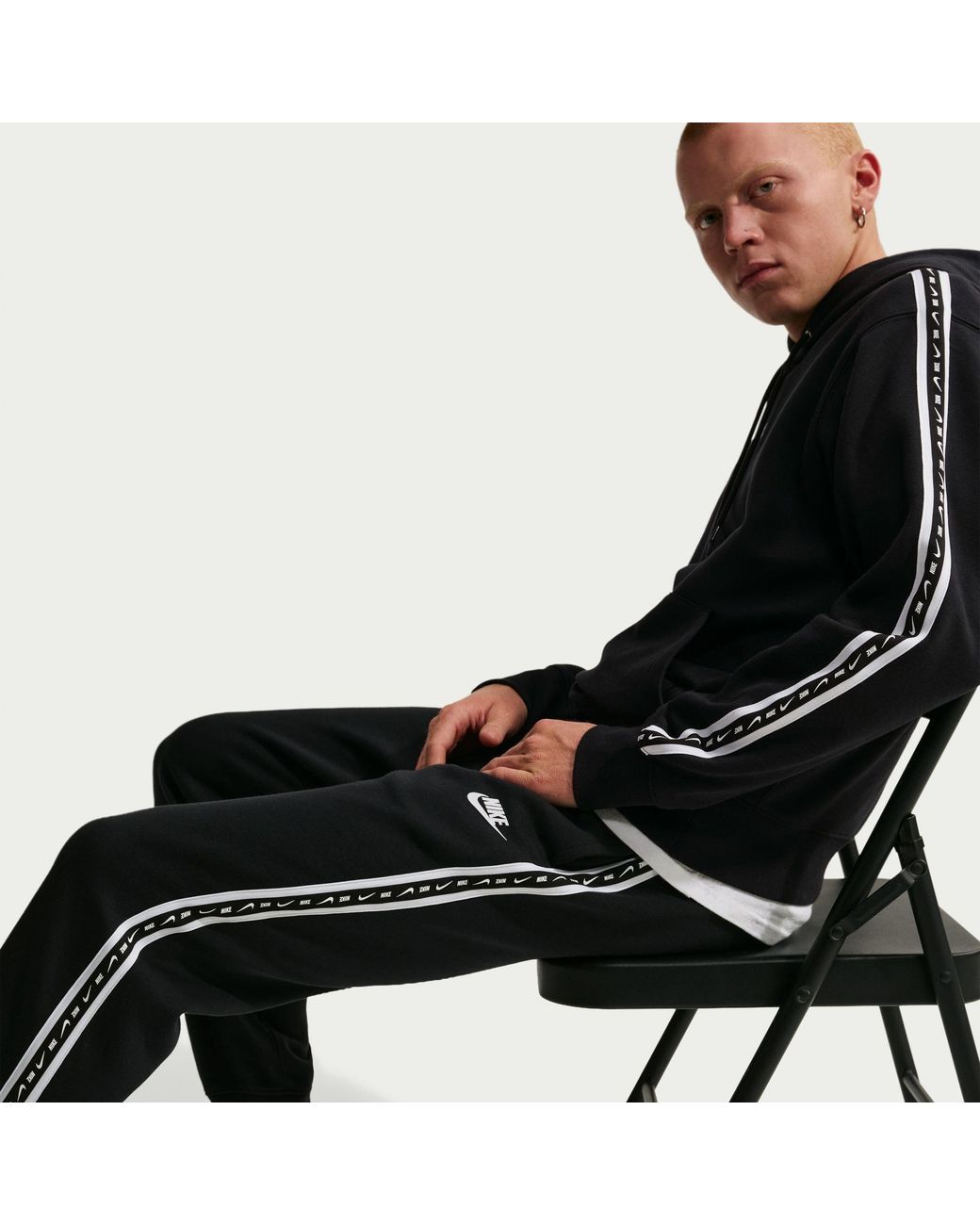 Nike Black Tape Fleece Joggers for men