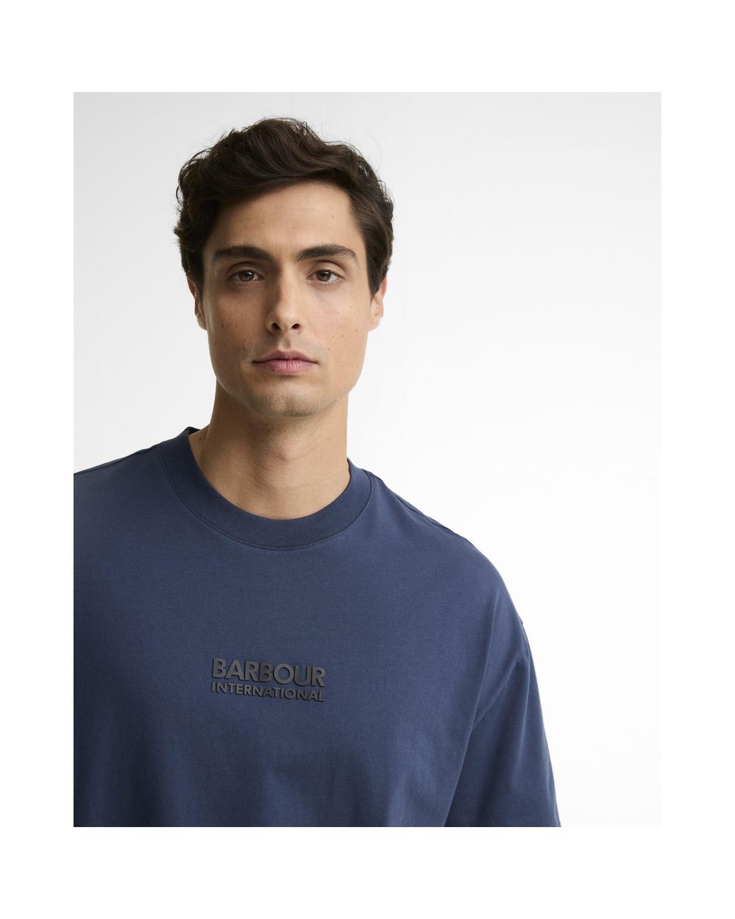 Barbour Blue Collins T-Shirt for men