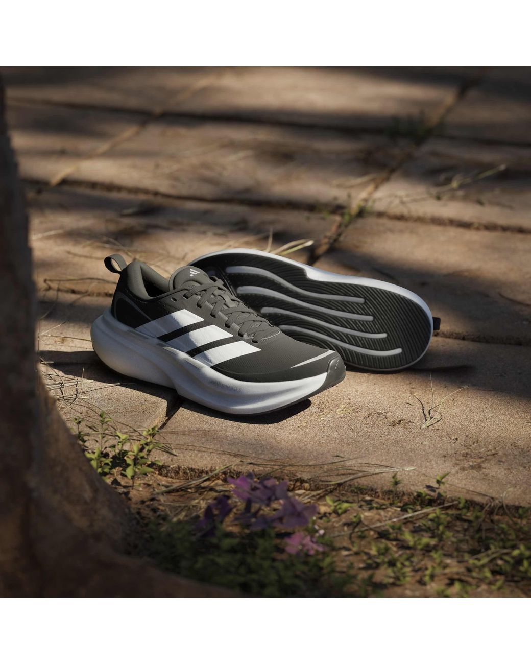 Adidas Blue Supernova Glide Running Shoes