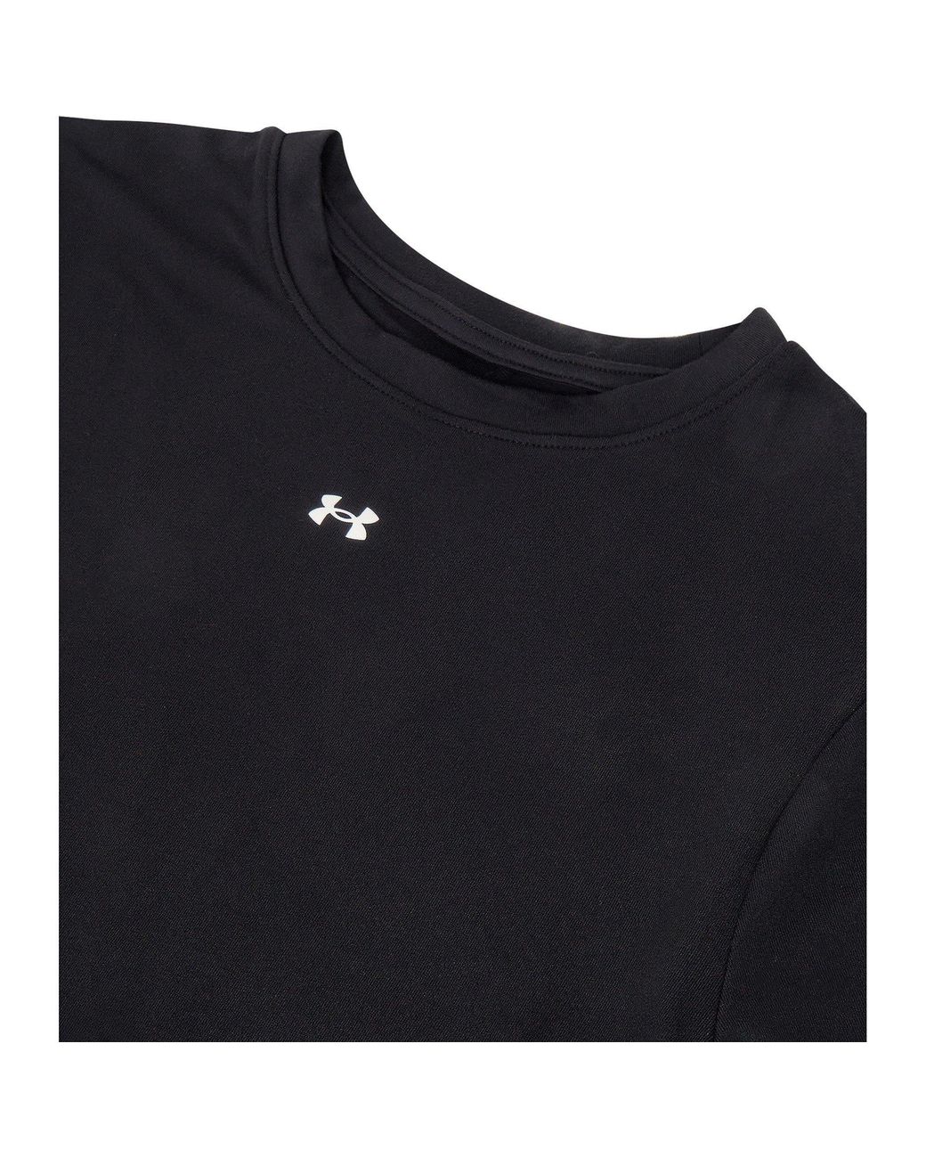 Under Armour Black Motion Short Sleeve Fitted T-Shirt