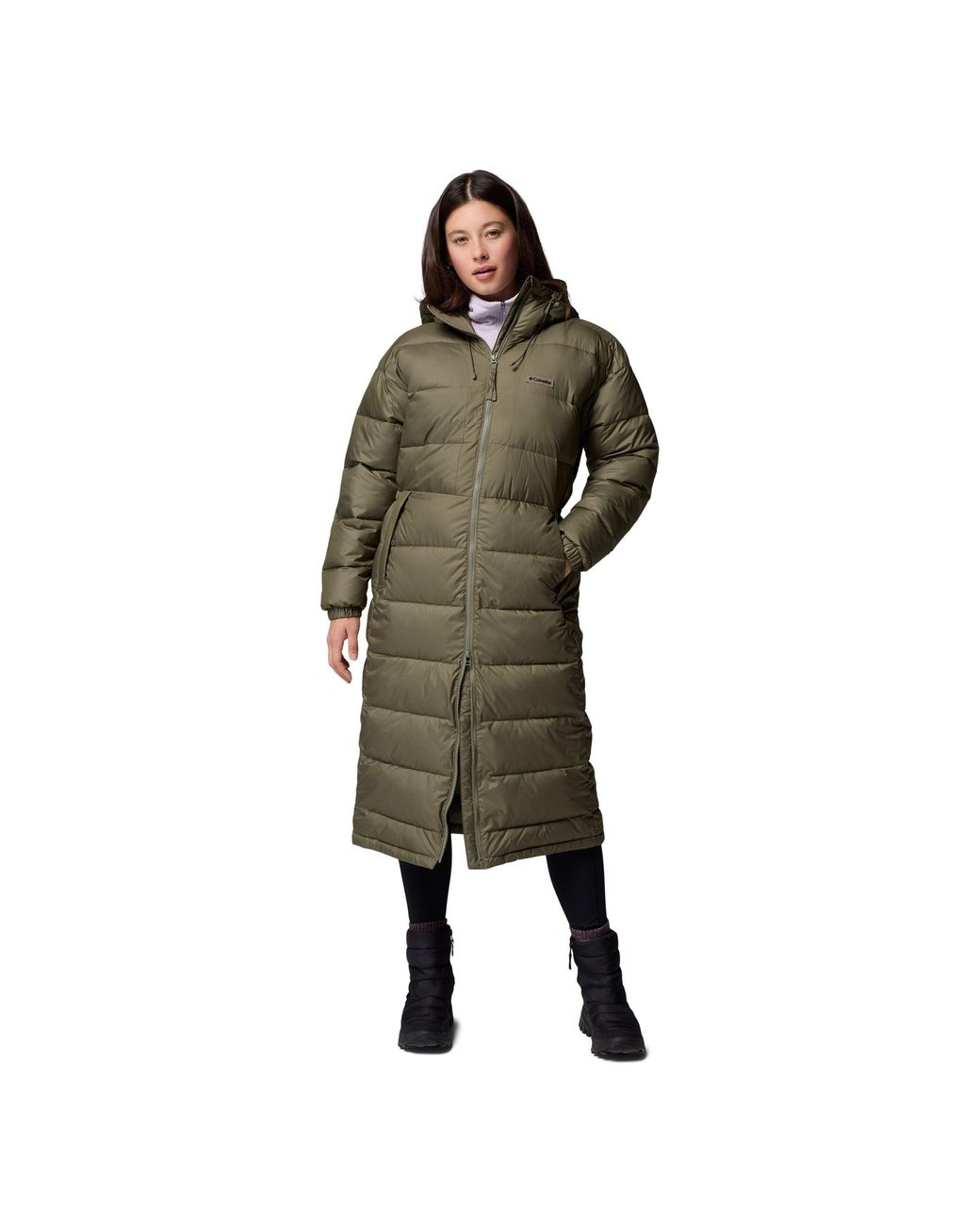 Columbia Green Pike Lake Thermal Reflective Water Repellent Insulated Puffer Jacket