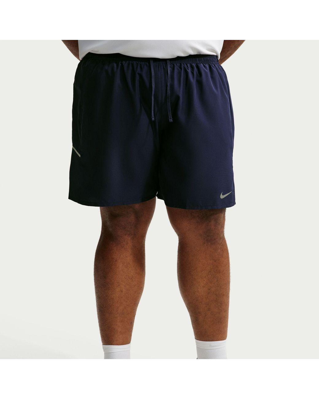 Nike Blue Miler 7 Performance Running Shorts for men