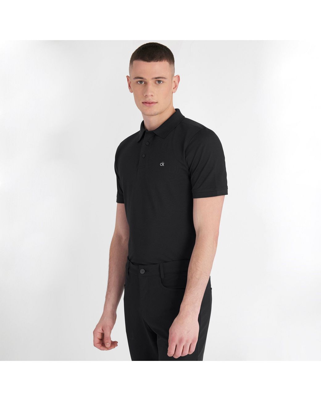 Calvin Klein Black Planet Polo Shirt for men
