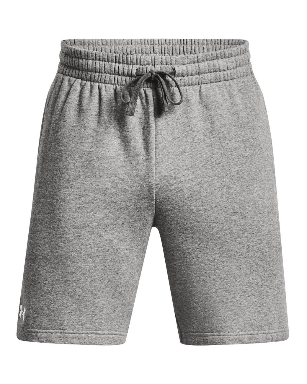 Under Armour Gray Ua Rival Fleece Shorts for men