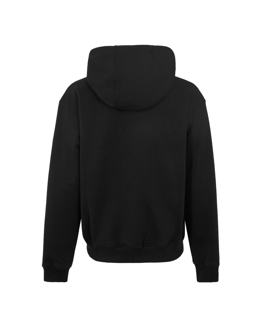 Casablanca Black Classic Logo Zip Hoodie for men