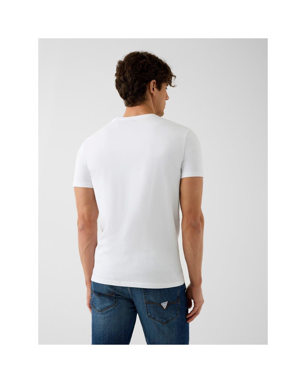 Guess White X Slim Fit T-Shirt for men