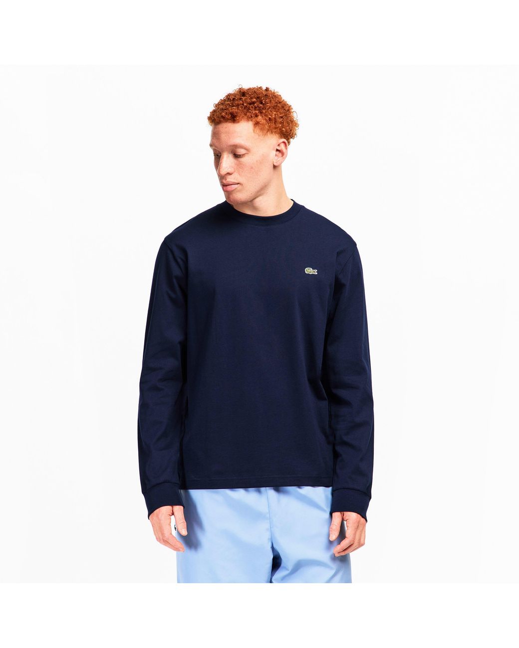 Lacoste Blue Long Sleeve T-Shirt for men