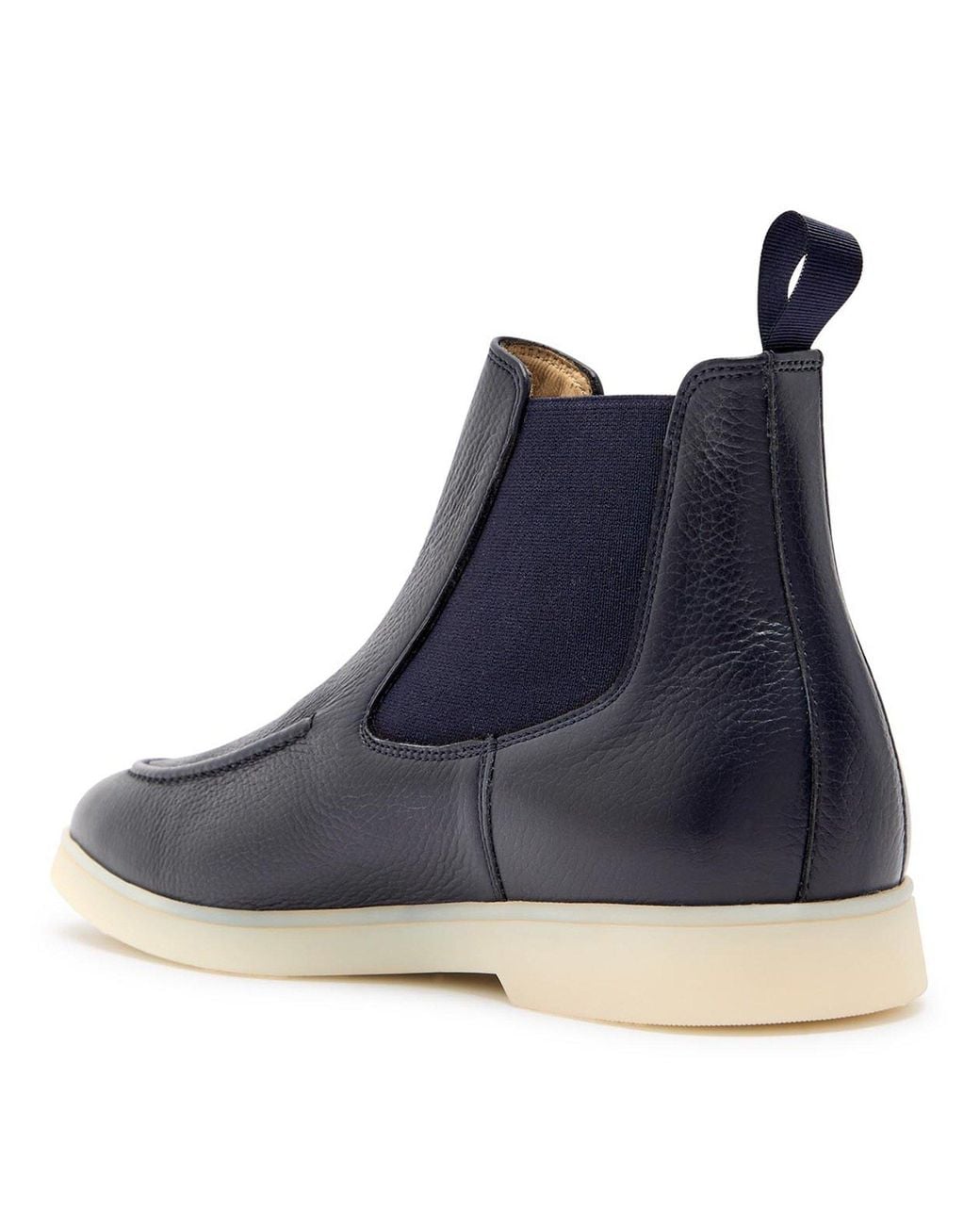Aurélien Blue City Chelsea Boot Grain Leathe for men