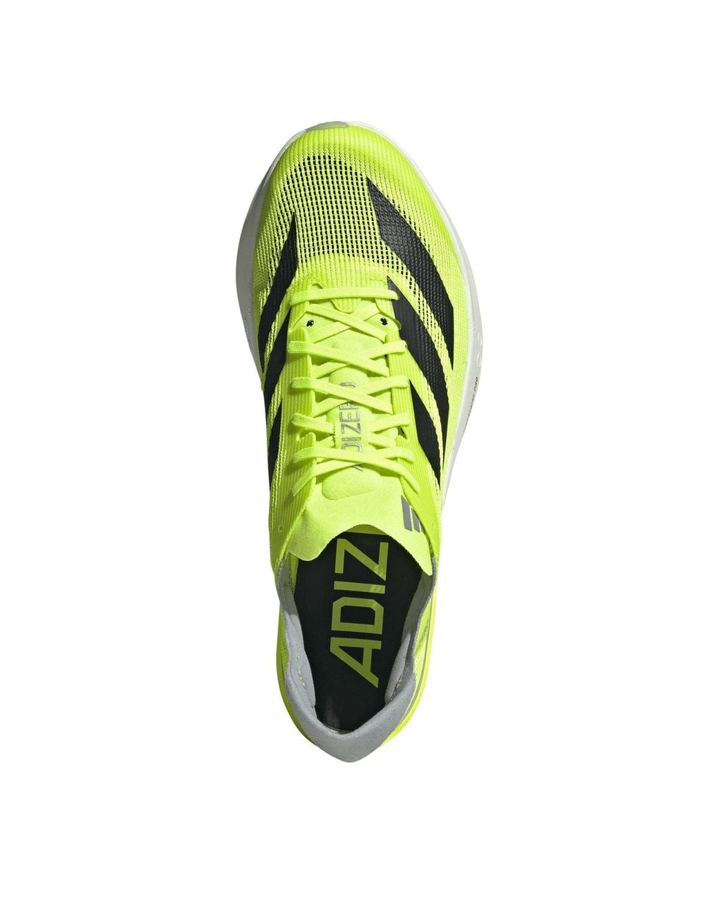 Adidas Yellow Adizero Avanti 99 Running Spikes