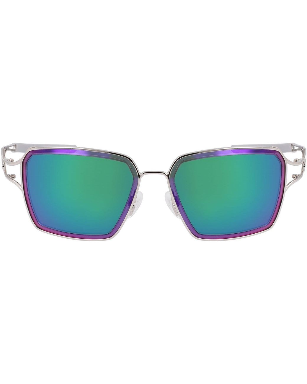 Nike Blue Veil Prism Square Sunglasses