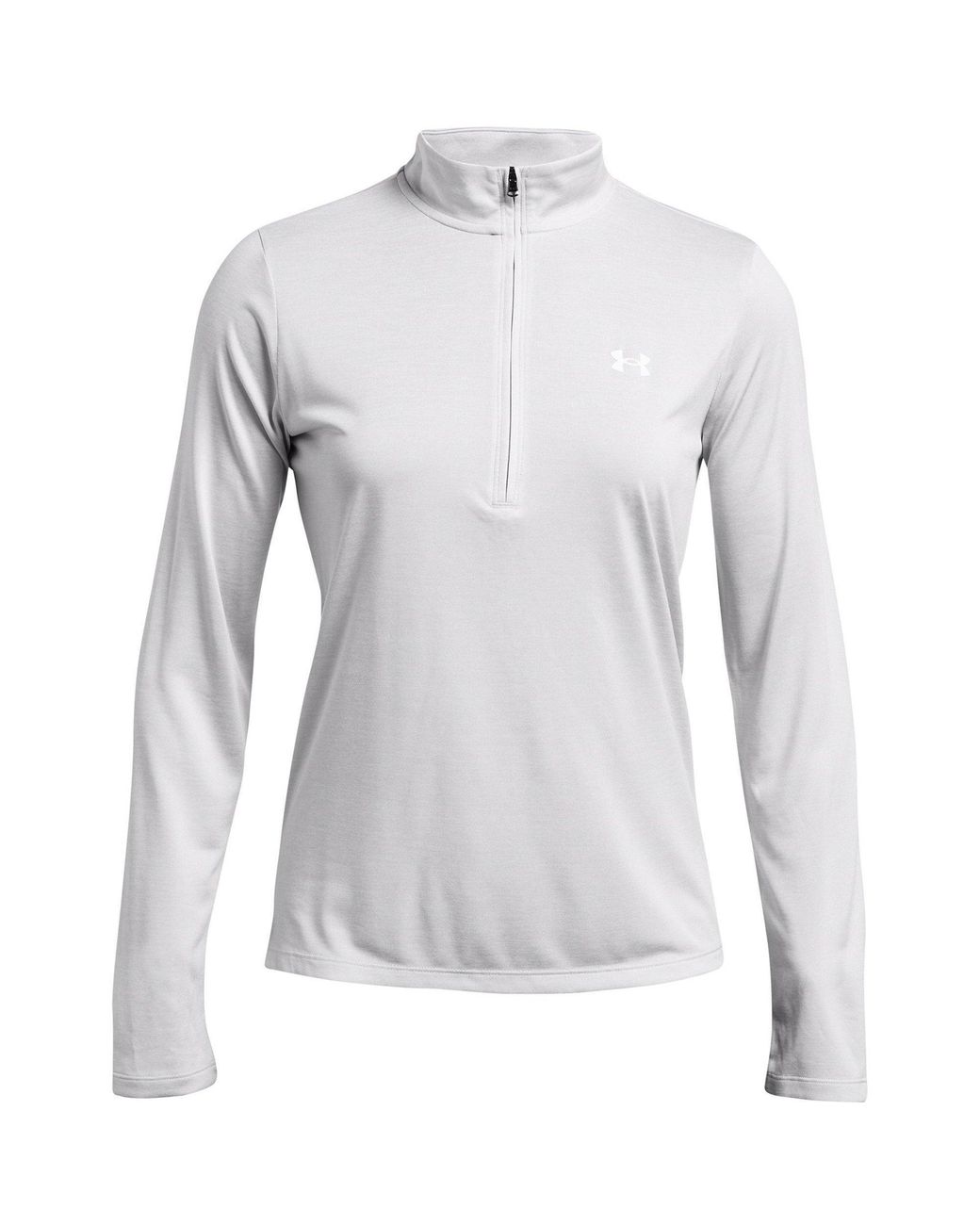 Under Armour Gray Tech Half Zip Top
