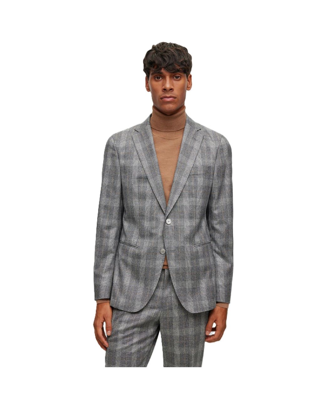 Boss Gray C Huge Suits for men