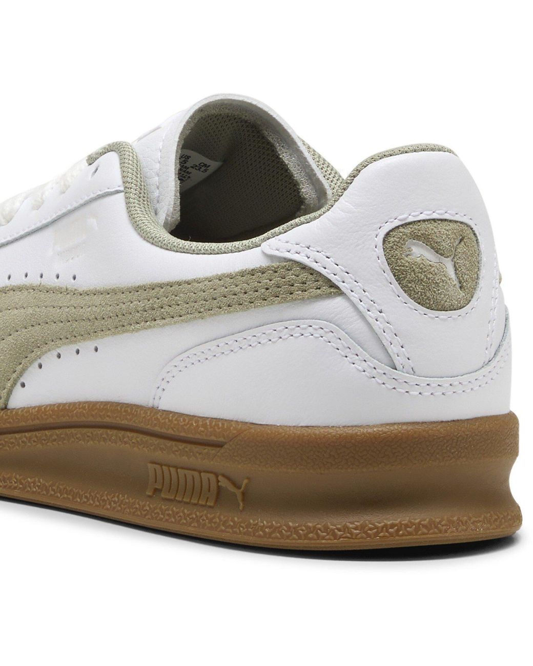 PUMA White Indoor Low-Top Trainers for men