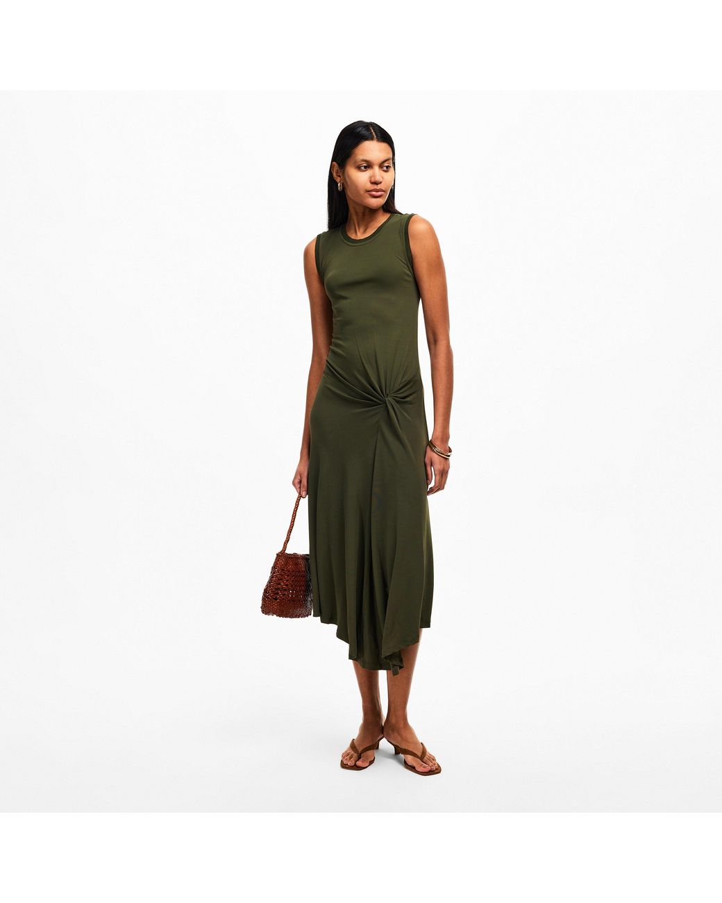 Joseph Green Cheikh Sleeveless Slinky Dress