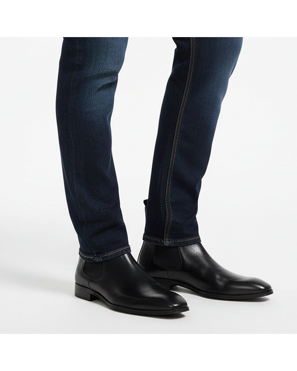 Dune Black Chelsea Boots for men