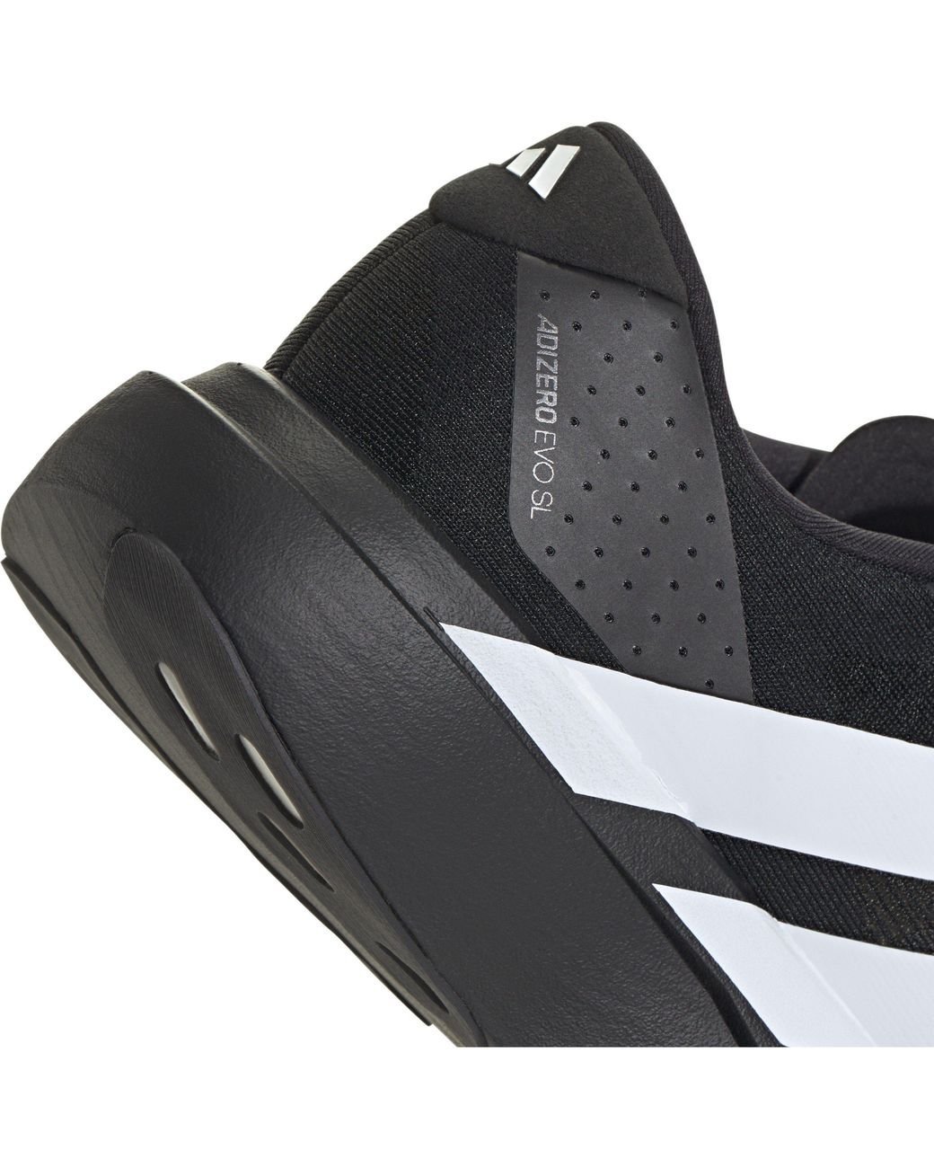 Adidas Black Adizero Evo Sl Shoes for men