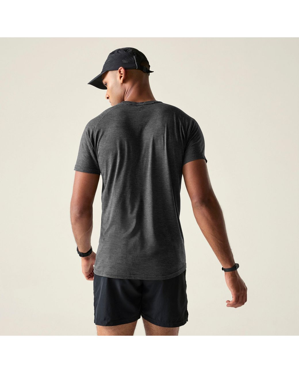 Dare 2b Black Persist Short-Sleeve T-Shirt for men