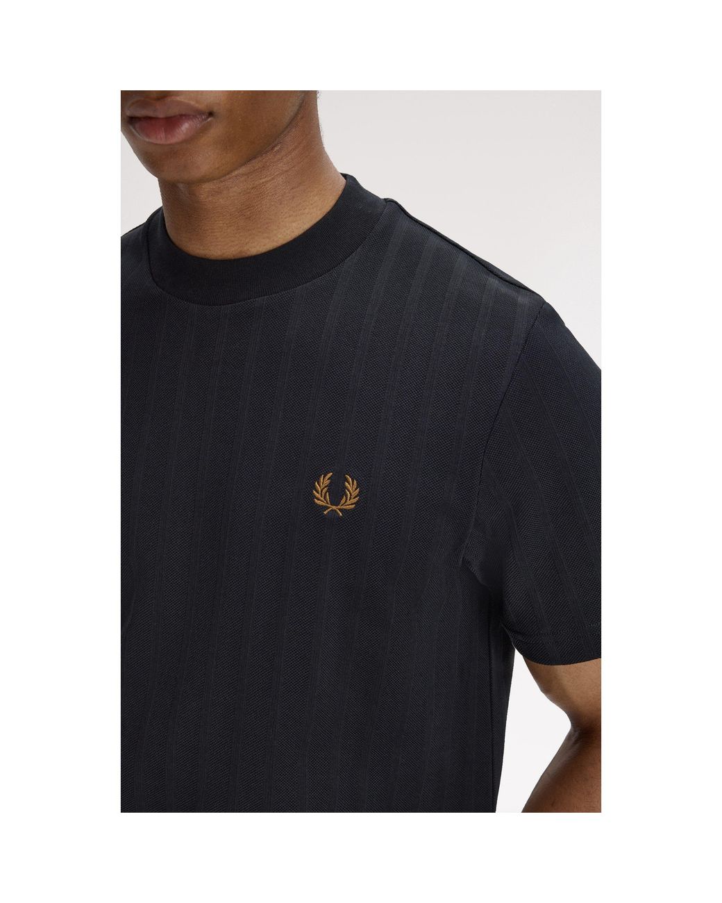 Fred Perry Black T-Shirt for men