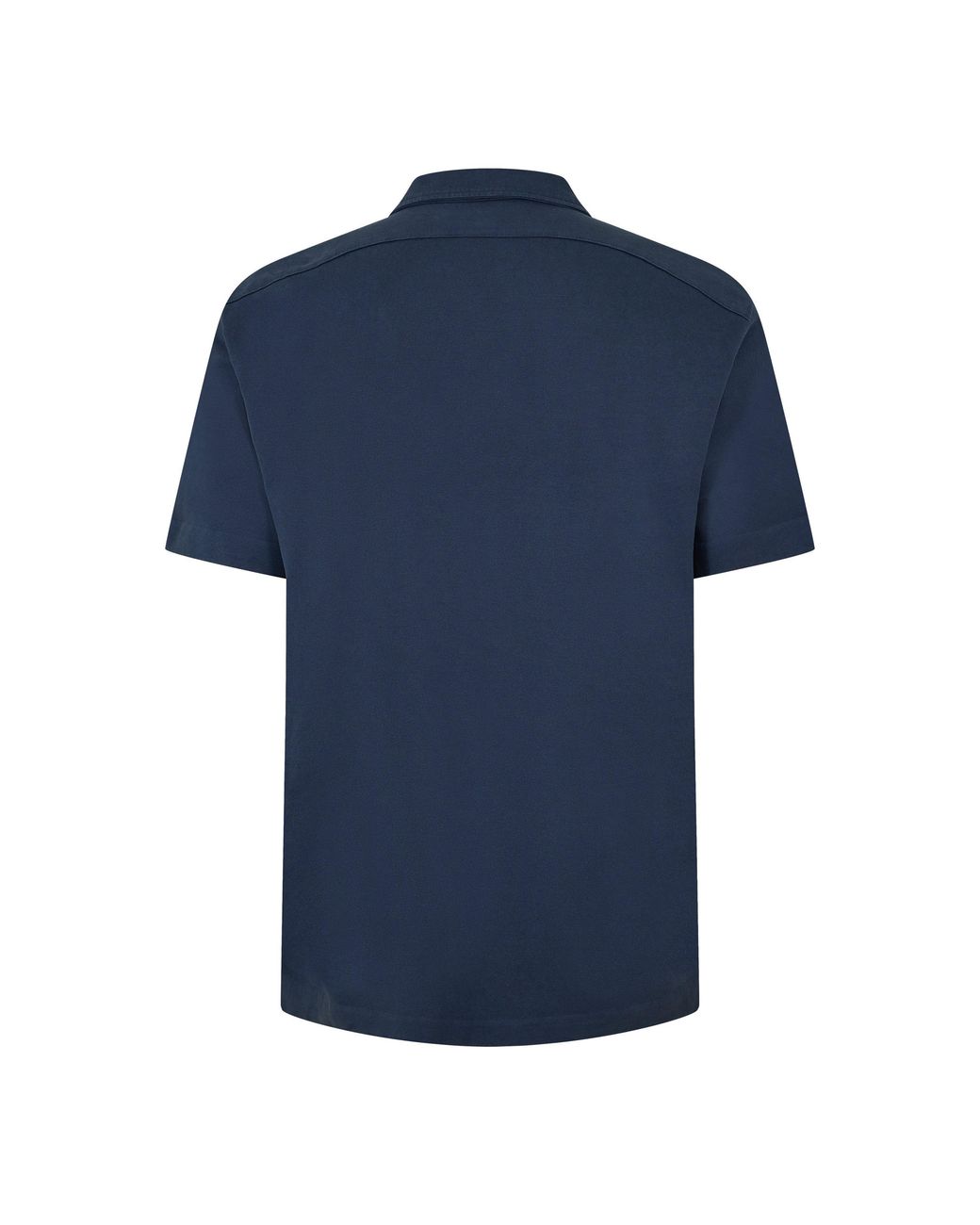 C P Company Blue Short Sleeve Polo Shirt for men