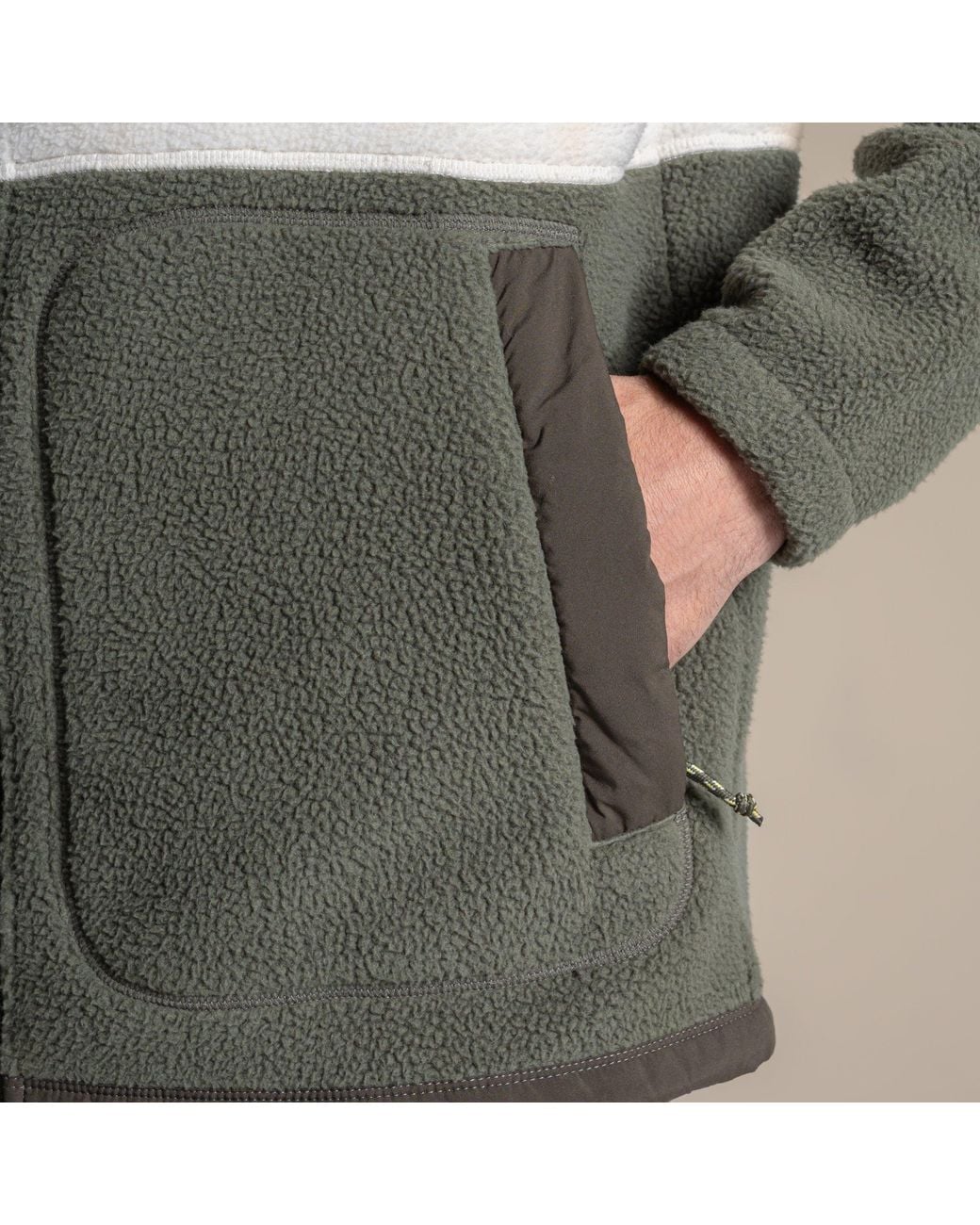 Craghoppers Natural Dades Insulated Fleece Jacket for men