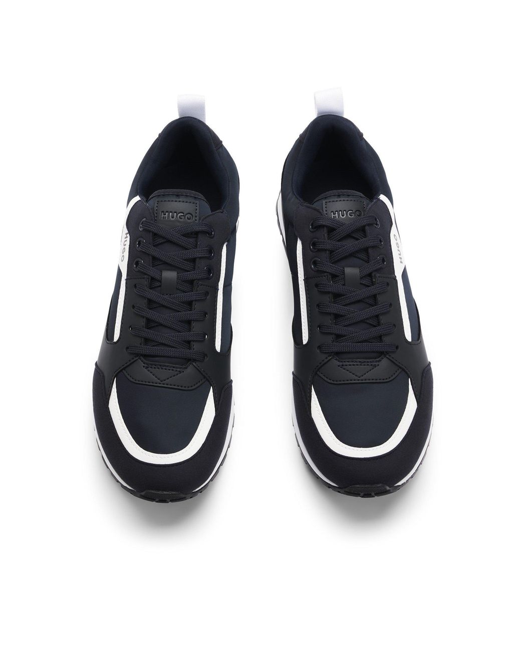 HUGO Blue Icelin Runn Trainers for men