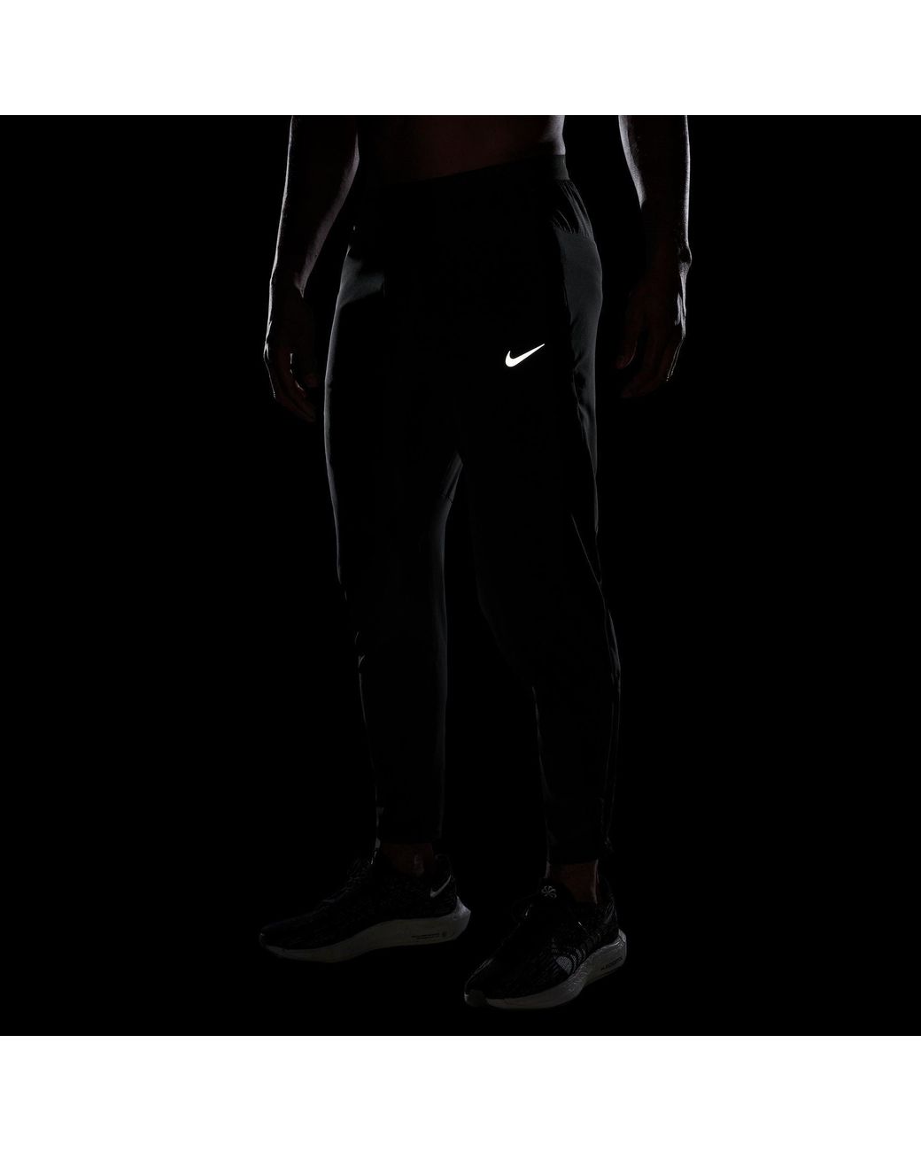Nike Blue Stride Dri-Fit Woven Running Trousers for men